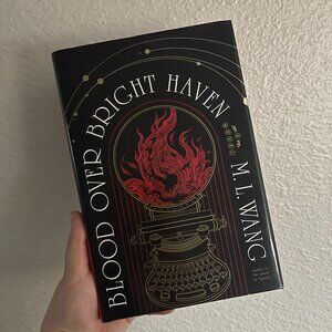 Blood Over Bright Haven by M.L. Wang - Hardcover EUC